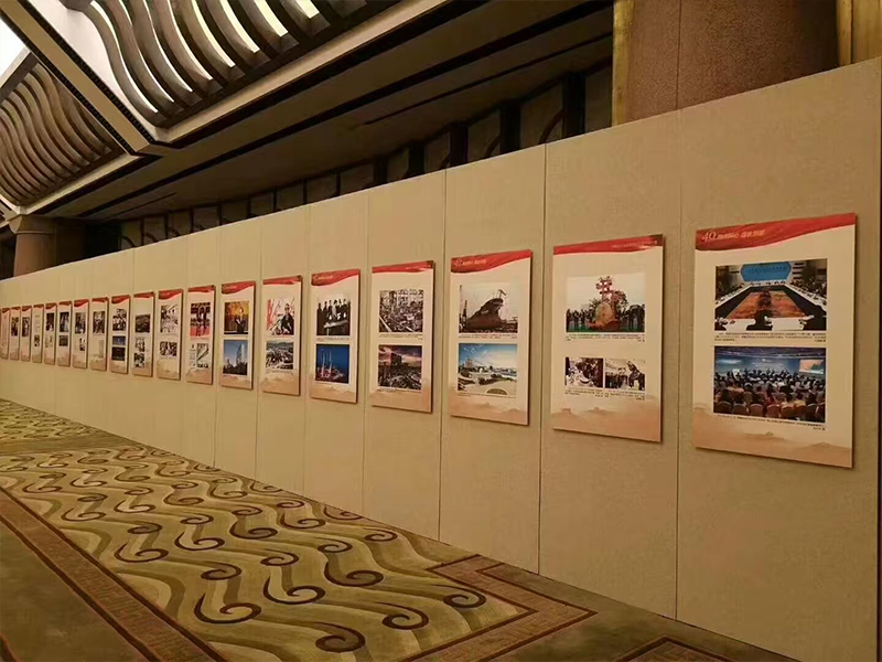 无缝书画展板租赁