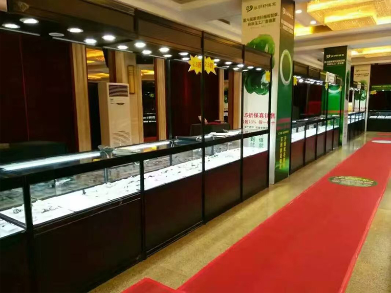 黑色展柜出租