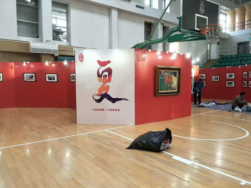 无缝书画展板出租