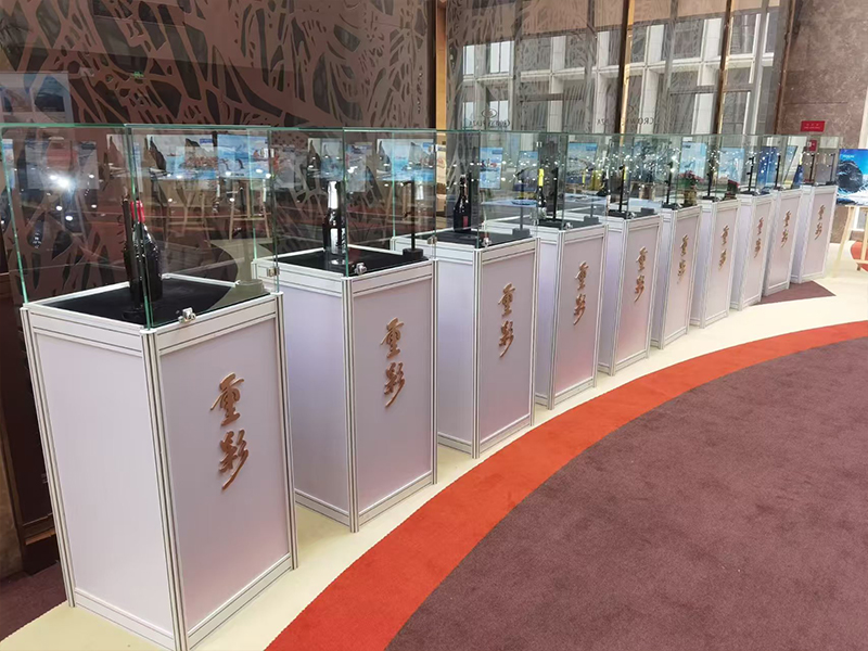白色展柜租赁