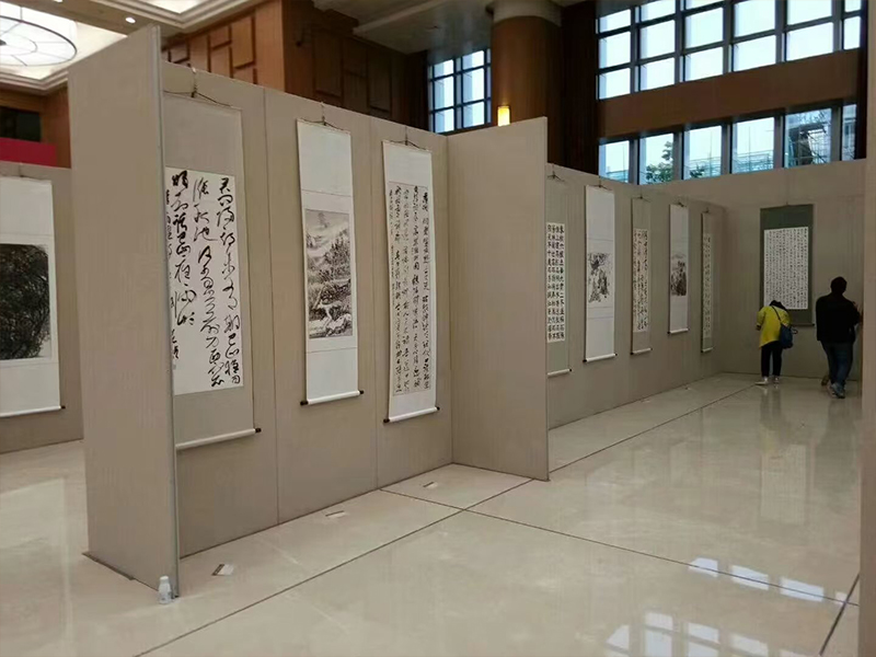 无缝书画展板租赁