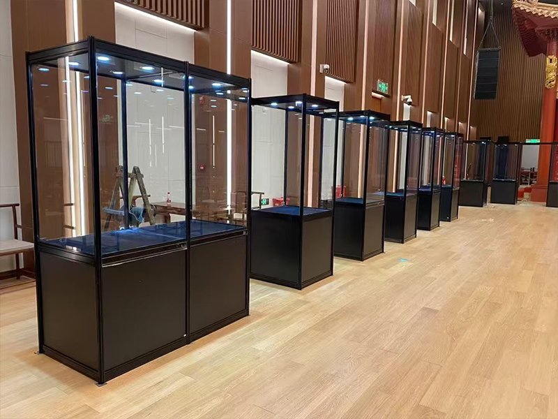 黑色展柜出租